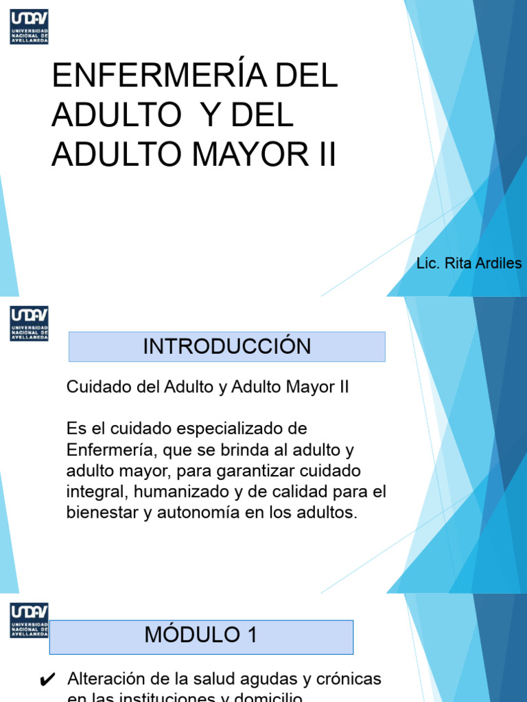 Cuidados de Enfermería para Adultos Mayores | PDF | Herida | Piel
