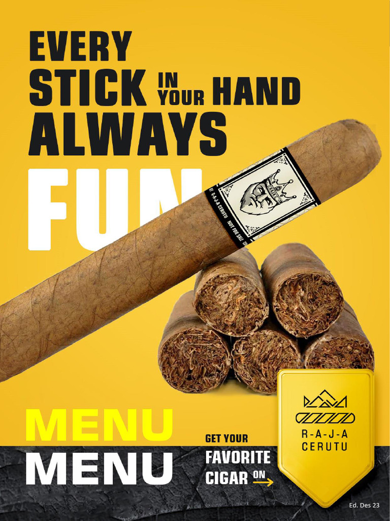 Raja Cerutu Prices Bar Ed Des | PDF | Cigar | Smoke