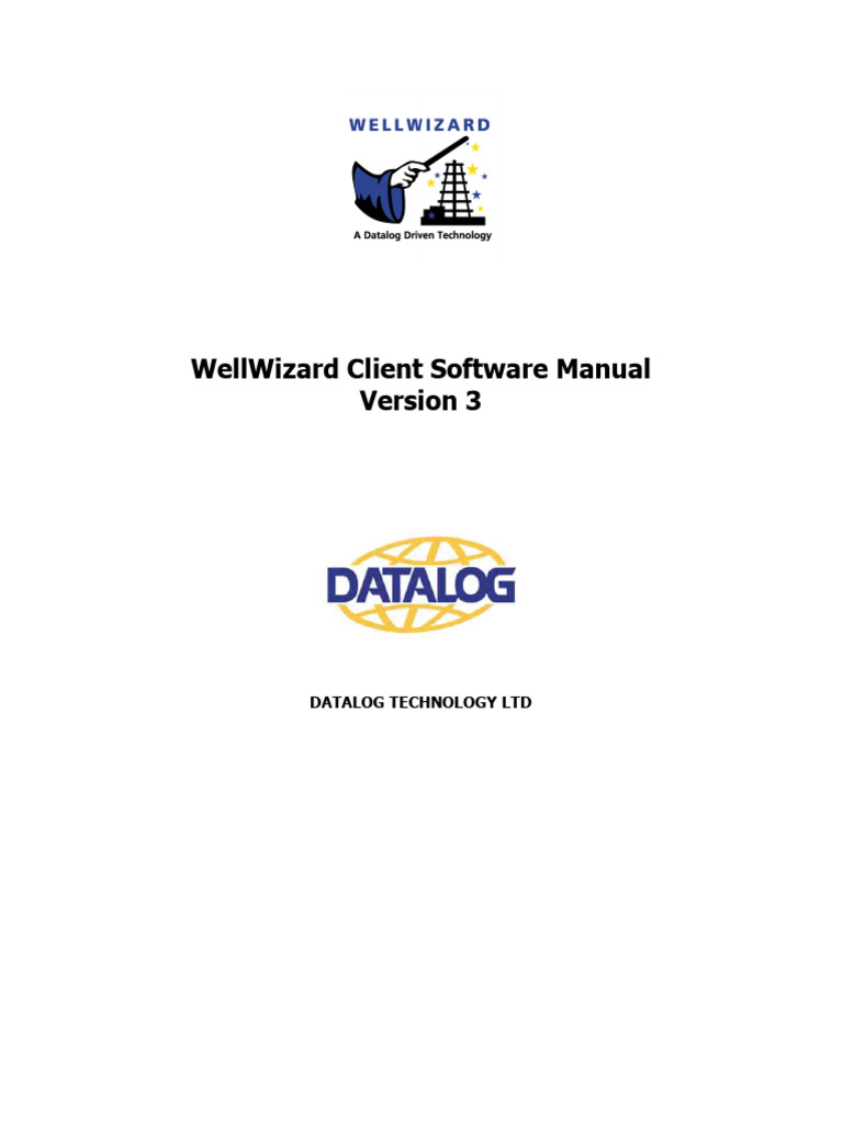 WellWizard Client Software Manual | PDF | Windows Registry | Microsoft ...
