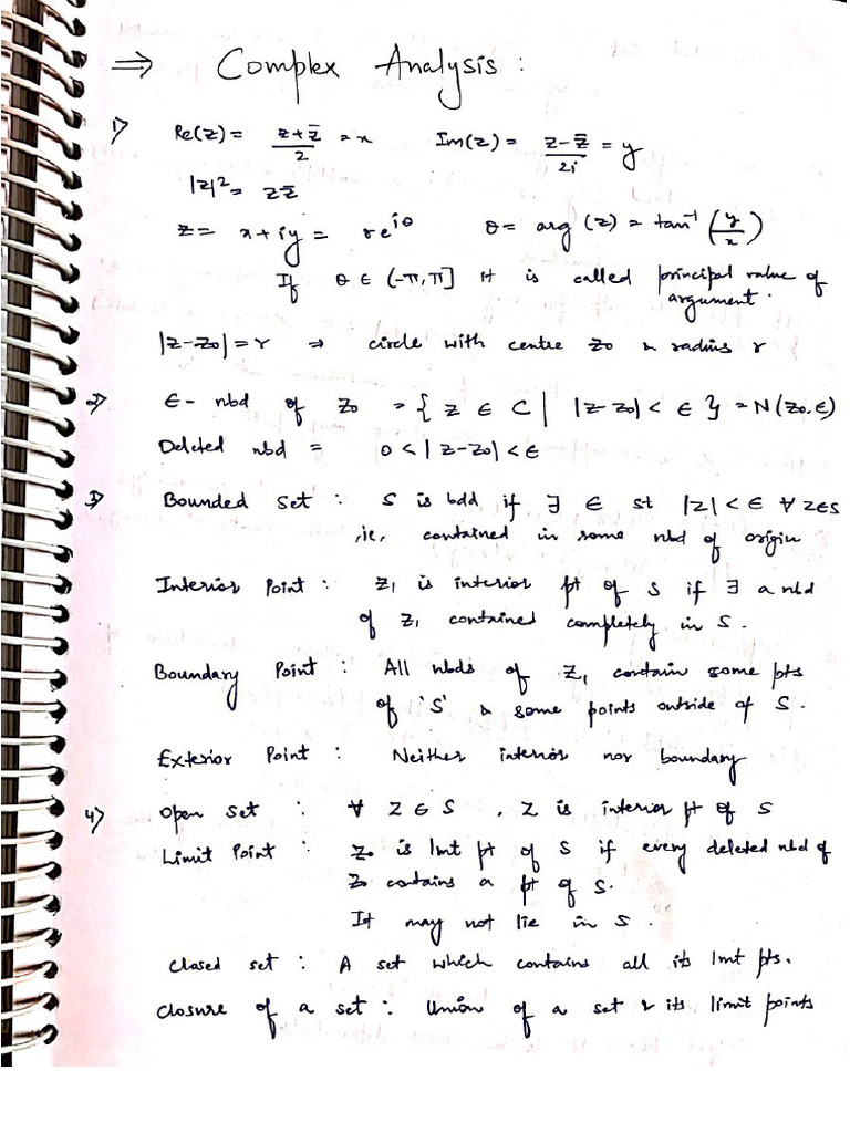 Mathematics Optional Notes Links | PDF