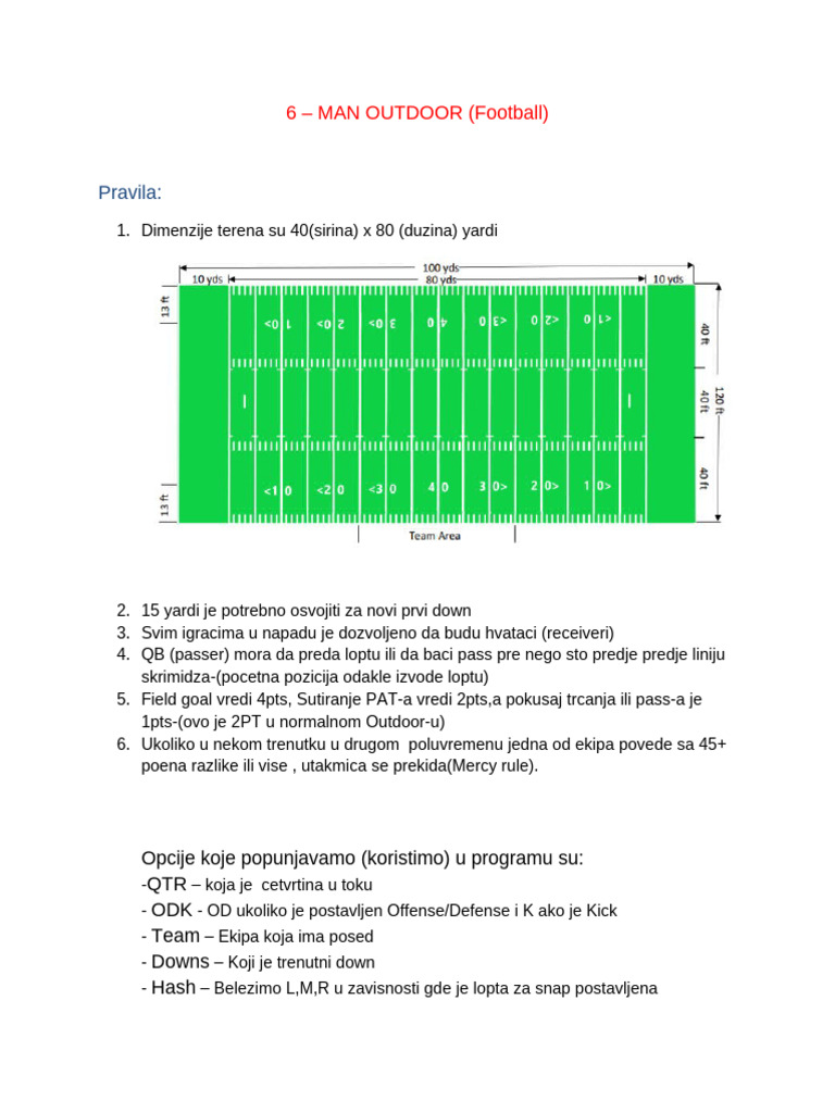6-Man Skill | PDF