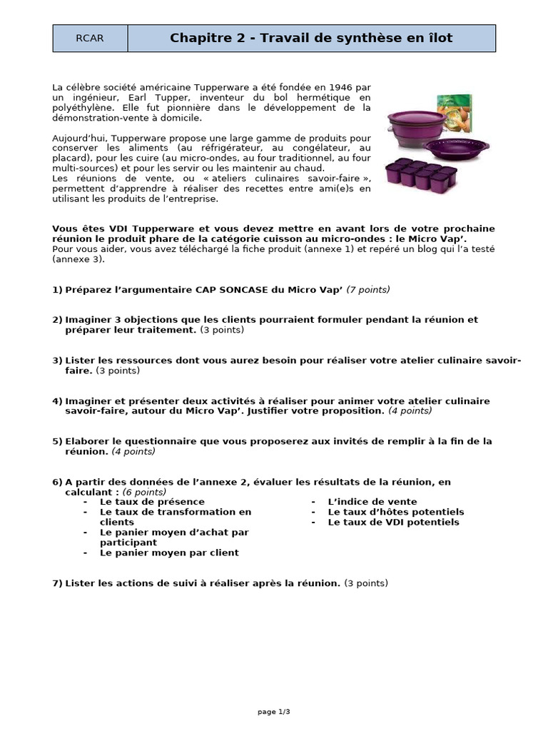 micro vap tupperware notice Recettes Micro Vap' Tupperware PDF | PDF | Cuisine
