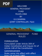General Provident Fund Rules Overview | PDF | Interest | Subscription ...
