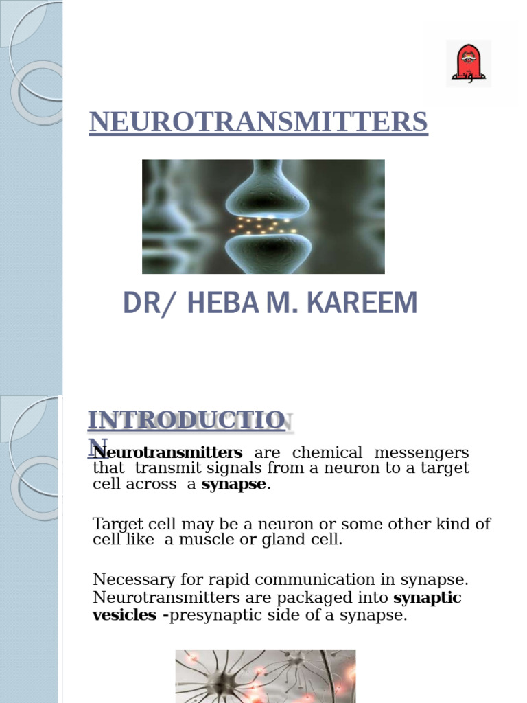 Neurotransmitter intelligence overview