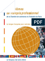 Les Diplomes de Francais Professionnel