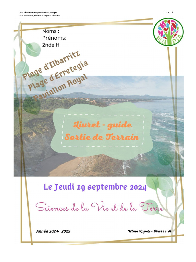 Géosciences et biodiversité des paysages | PDF | Biodiversité | Espèces
