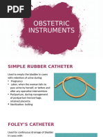 Gynecological Surgery Instruments List | PDF | Vagina | Uterus