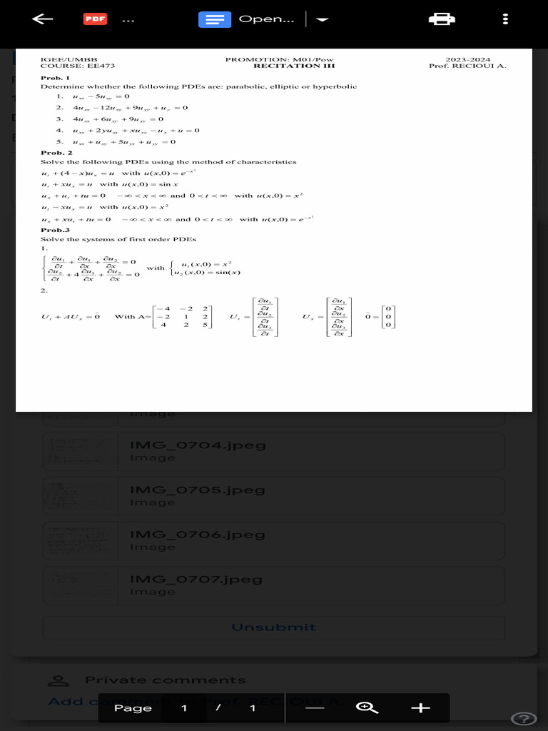 Recitation 3 | PDF