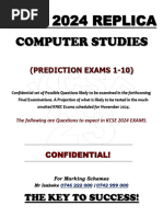 Computer Studies Paper 1 KCSE 2024 Prediction series_compressed ...