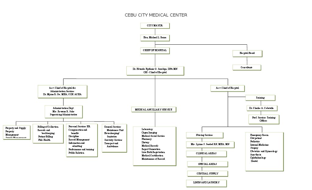 0CCMC Org. Chart0 | PDF | Self-Improvement | Wellness