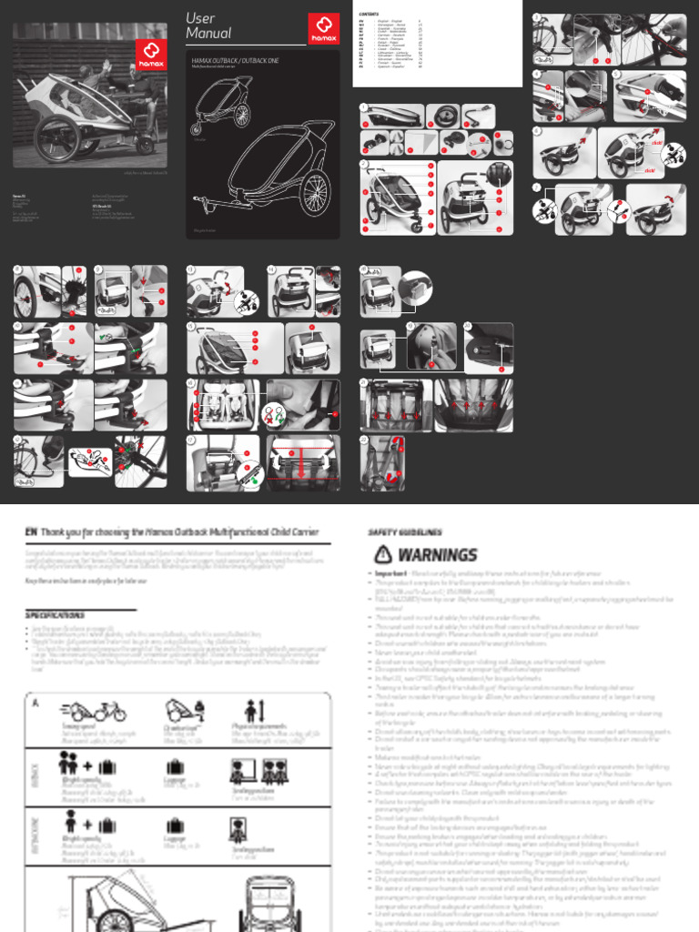 User Manual Outback 241218 | PDF | Trailer (Vehicle) | Vehicles