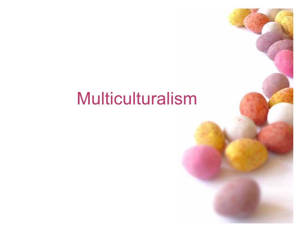 Multiculturalism | PDF