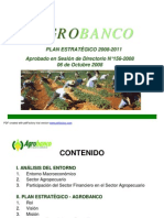 Plan Estrategico agroindustrial 2008 2011
