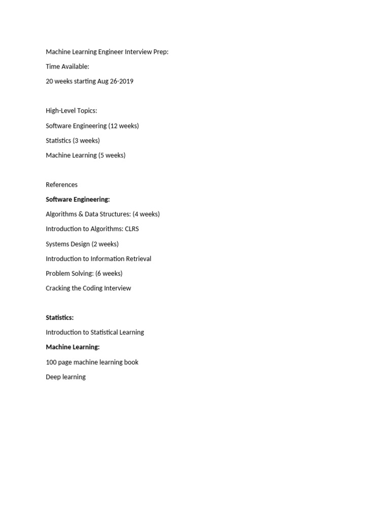 ML Prep | PDF