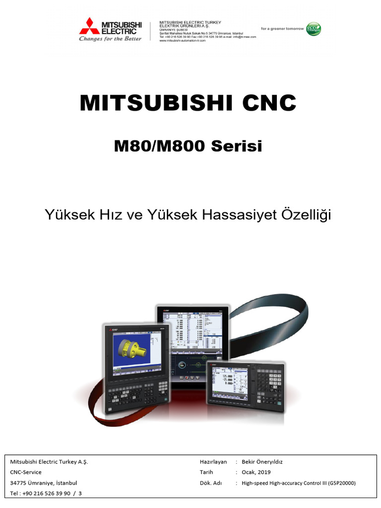 M80 High-Speed High-Accuracy Control III (G5P20000) | PDF