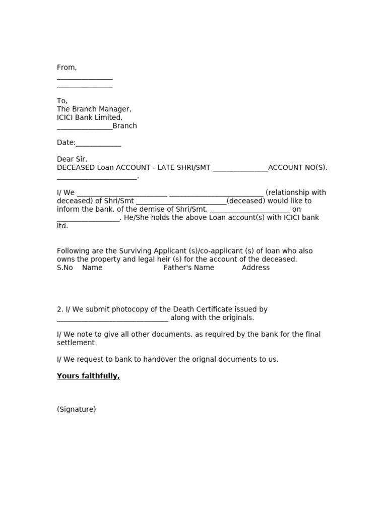 Request Letter | PDF