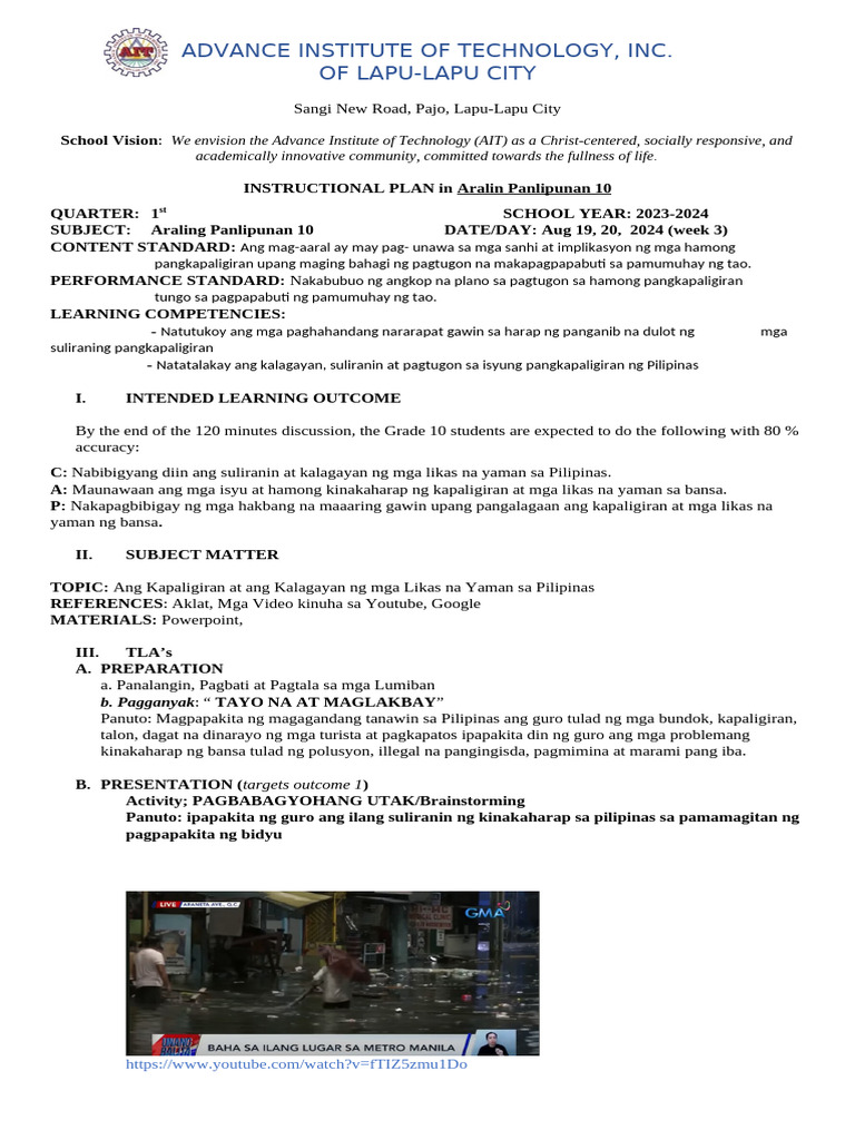 1st Quarter AP 10 | PDF