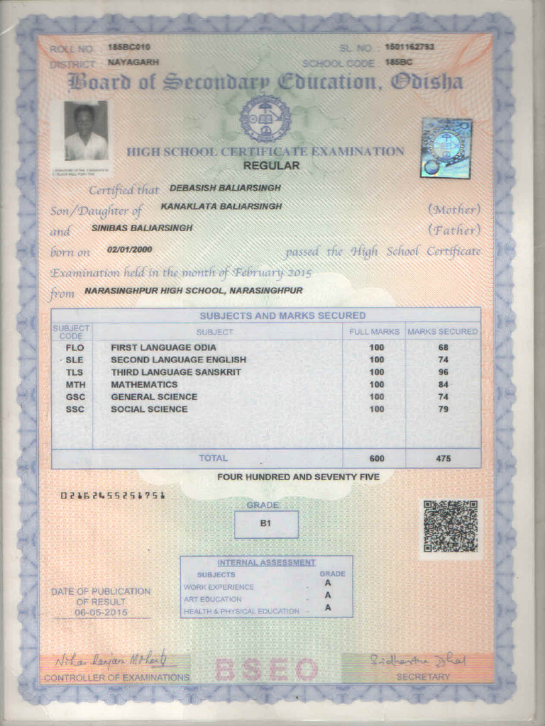 HSC | PDF
