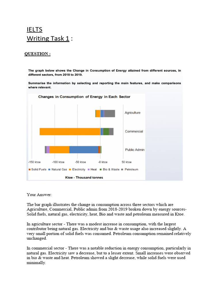 IELTS WRITING task 1 | PDF