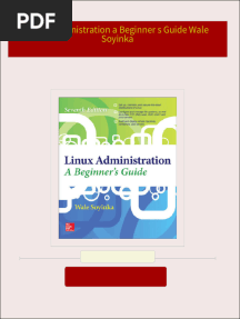 Linux Administration a Beginner s Guide Wale Soyinka 2024 Scribd Download