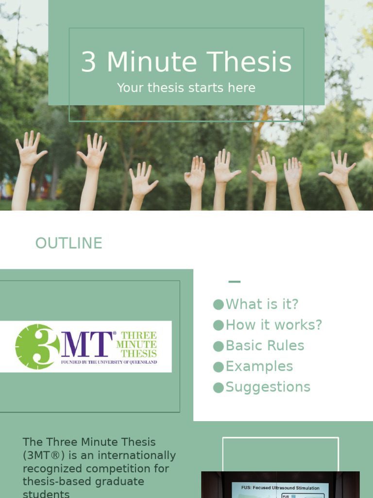 Three Minute Thesis Pdf Public Speaking Communication