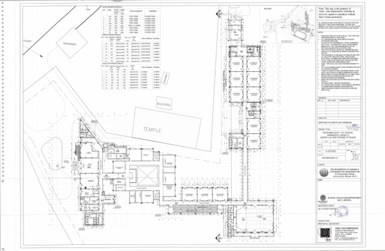 Ground Floor Plan (Wing-B) | PDF