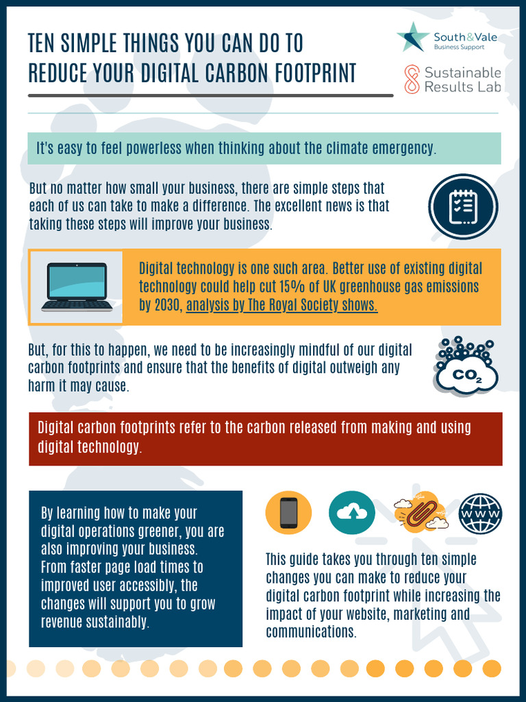Digital Carbon Footprint Guide For Businesses | PDF | Carbon Footprint ...