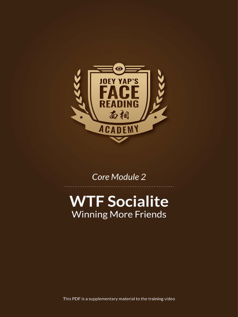 (CM2) WTF Socialite | PDF