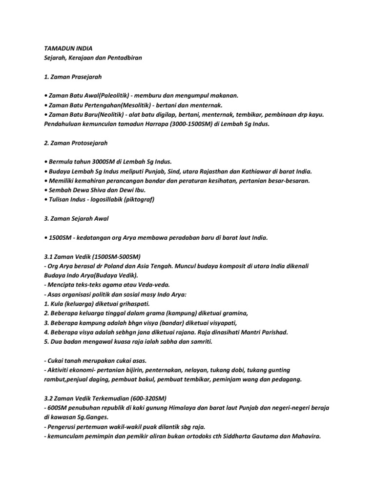 Tamadun India Pdf