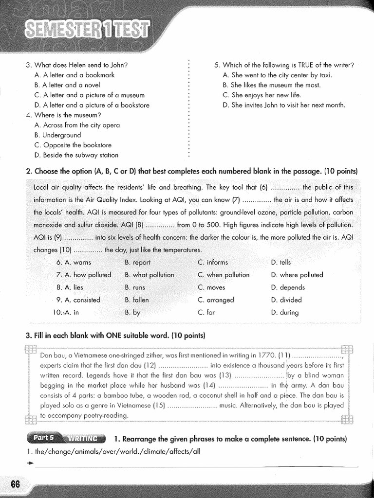 Practice Test I-Learn 8 9 | PDF