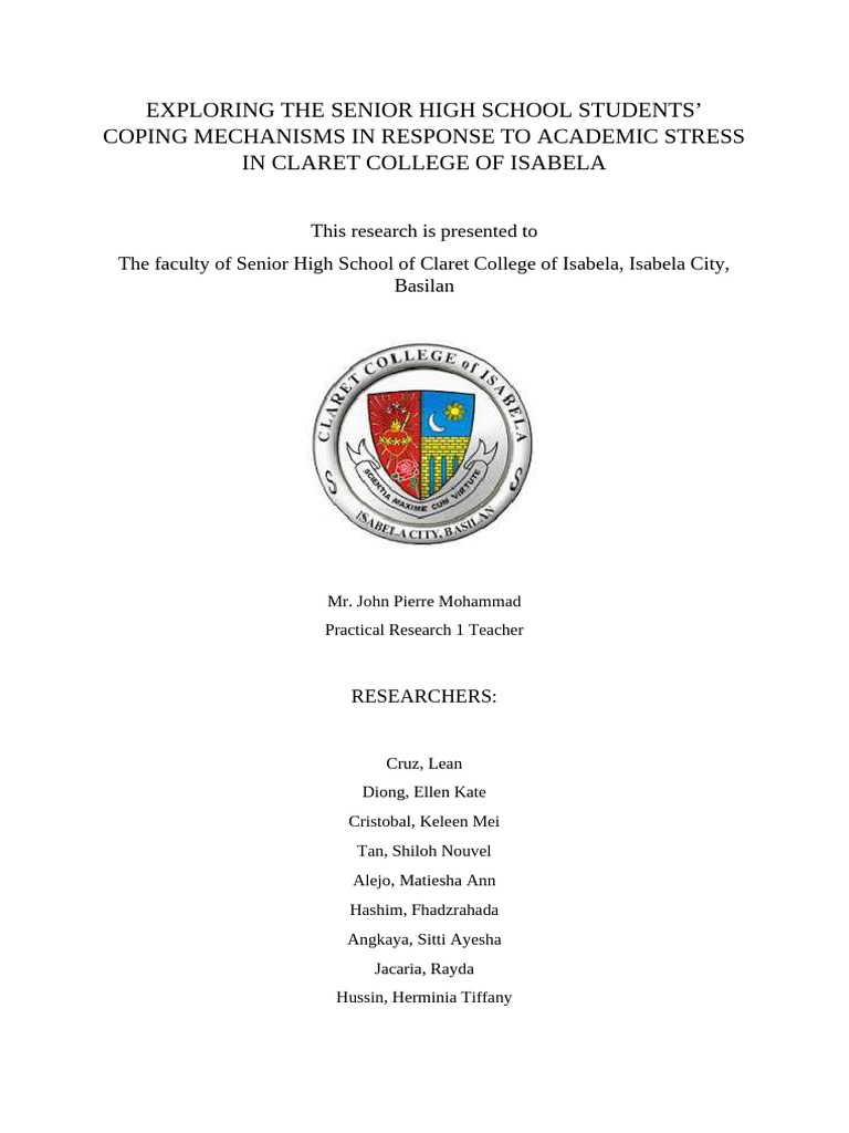 Research Paper Title Page | PDF