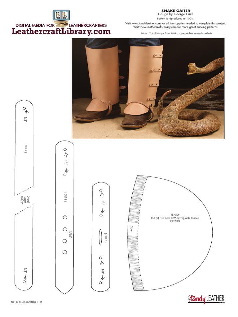 Snake Gaiters | PDF