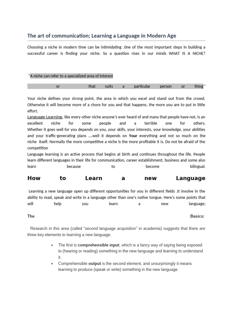 Mastering Language Learning Strategies | PDF | Multilingualism ...