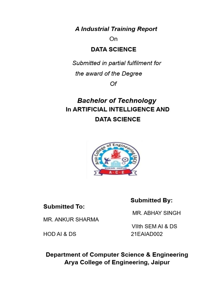 Data Science IT Fsdfegg | PDF | Machine Learning | Cluster Analysis