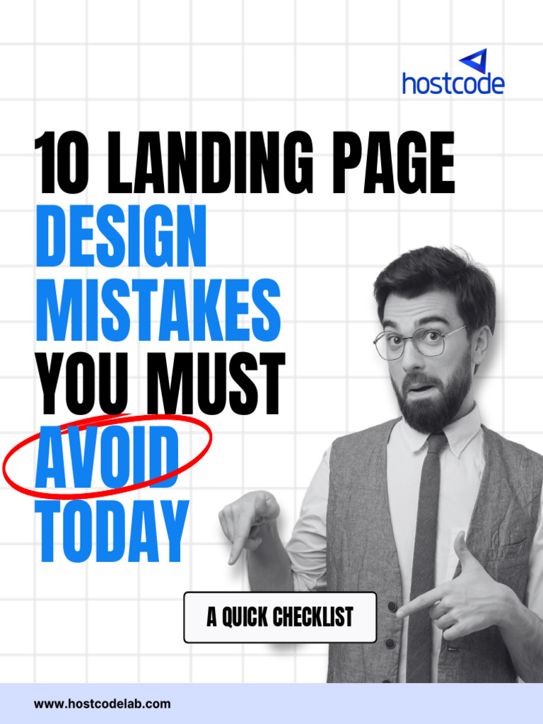 Mistakes To Avoid in Landing Page Design PDF