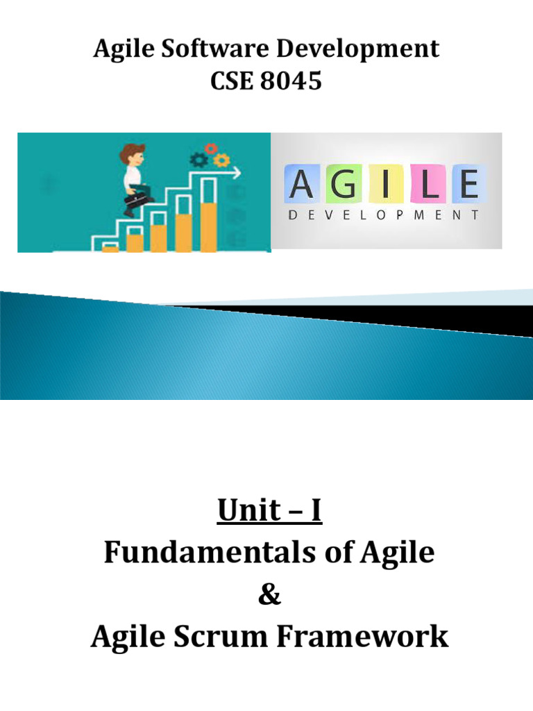 Agile Fundamentals and Scrum Framework | PDF | Agile Software ...