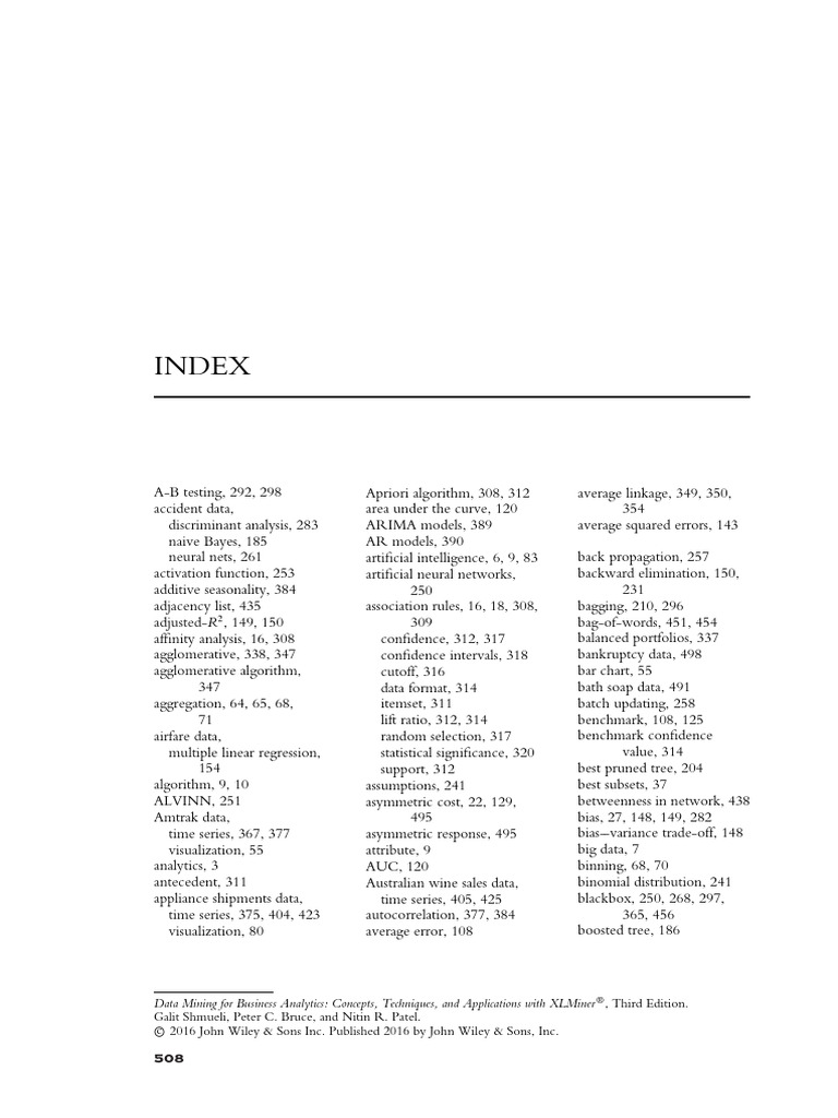 Data Mining 3th Editions | PDF | Errors And Residuals | Regression Analysis