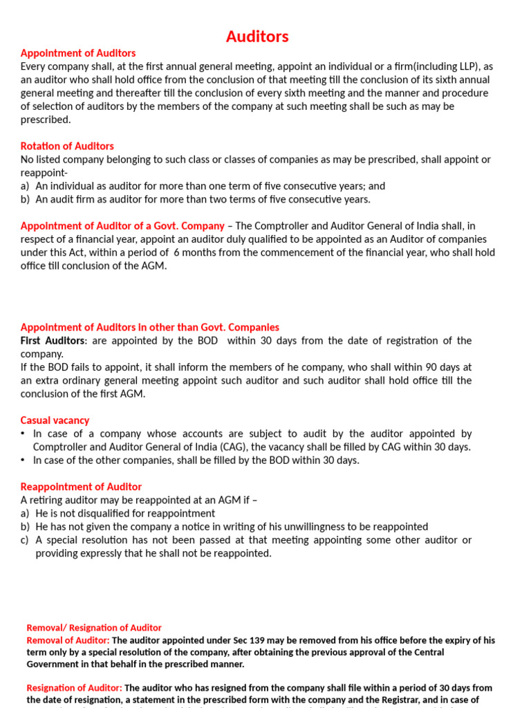 Auditors (1) | PDF | Banks | Financial Statement