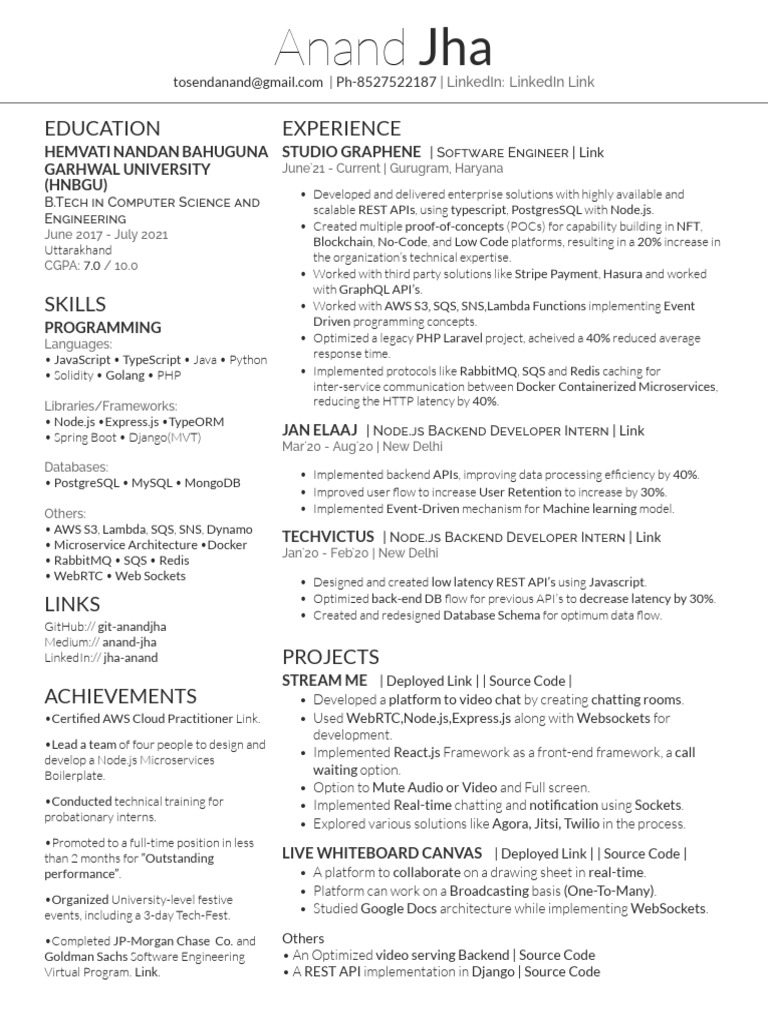Anand jha current pdf postgre sql software architecture