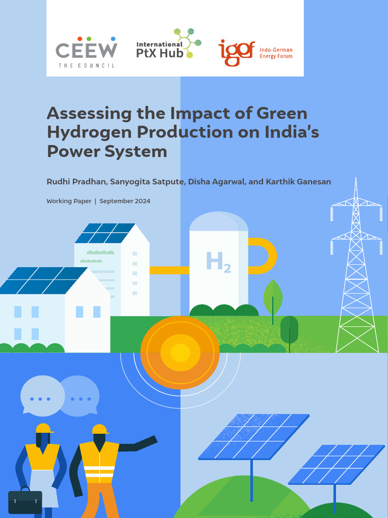 2024-09-09 CEEW - Study-PowerSystem Impact by Green Hydrogen CEEW | PDF ...