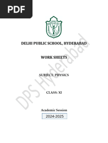 Class 11 Physics Chapter-wise Assertion and Reason Questions-2024-25