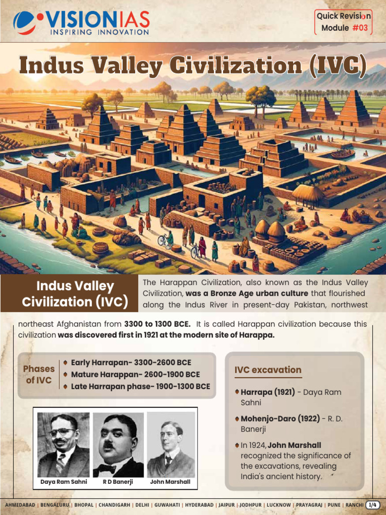 Indus Valley Civilization Overview | PDF