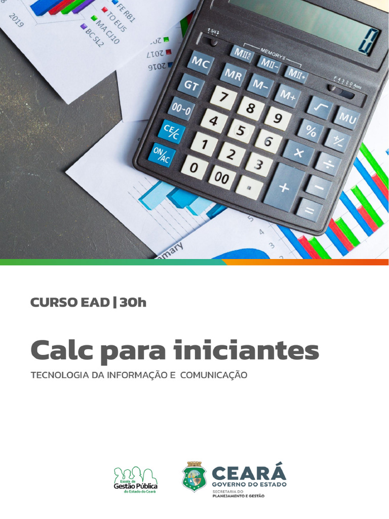 Guia Prático de Calc: Formatação e Gráficos | PDF