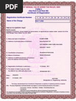 Vat Registration Certificate