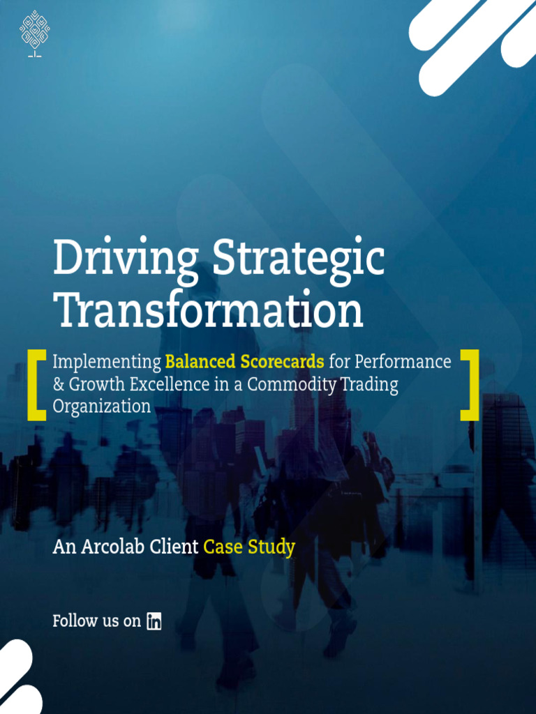 Balanced Scorecard Implementation Case Study | PDF | Performance ...