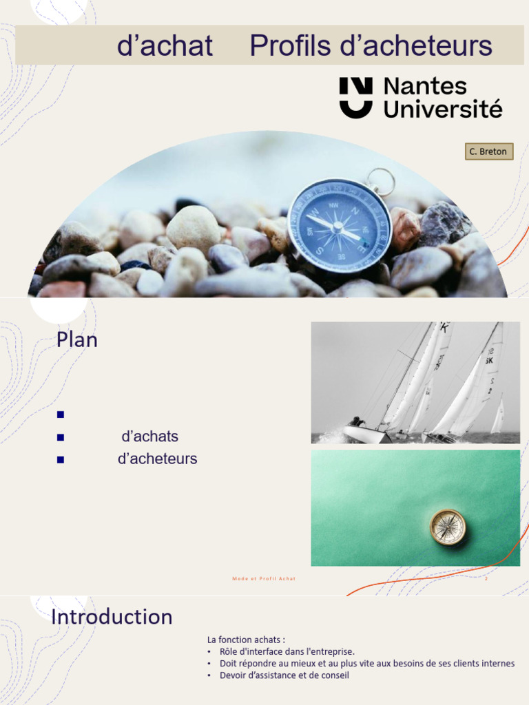 Modes d'Achat et Profils d'Acheteurs | PDF | Négociation | Business
