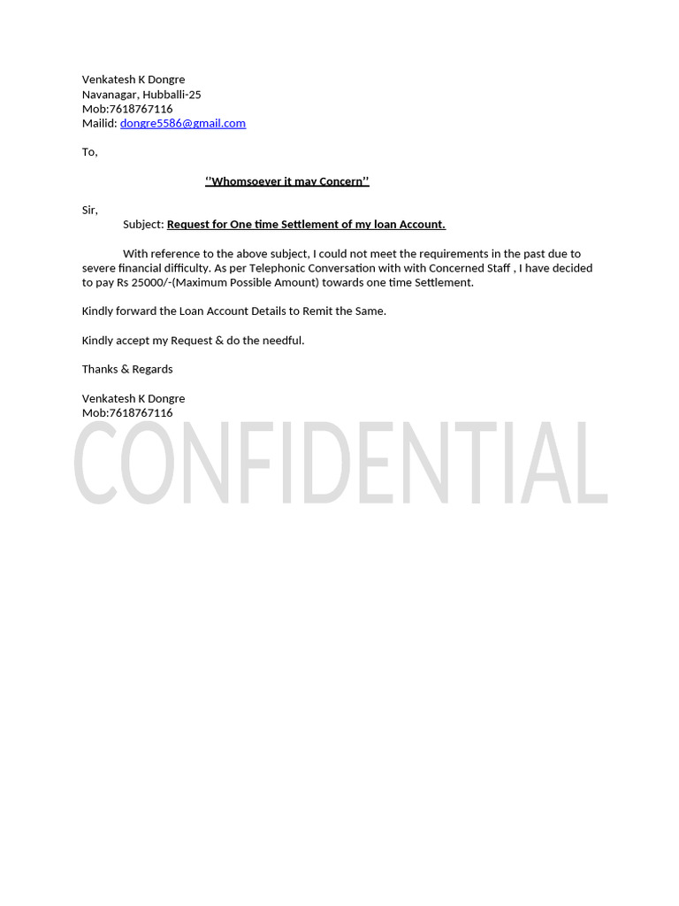 OTS - Request Letter | PDF, image size:768x1024