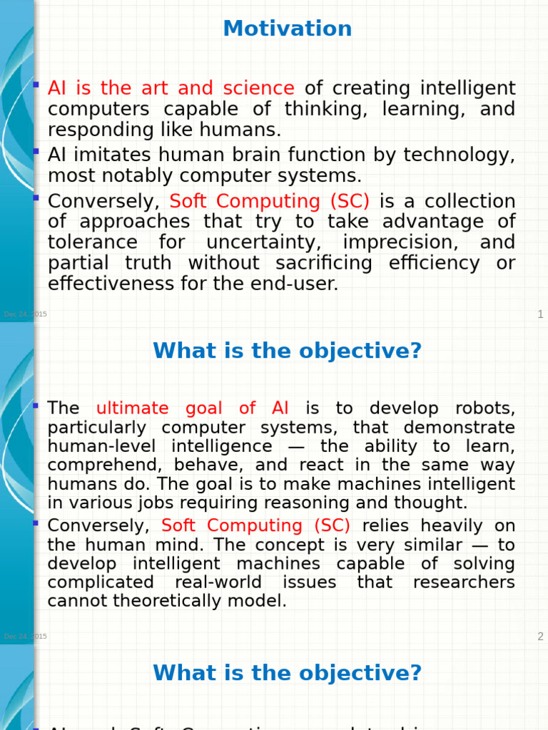 Understanding AI and Soft Computing | PDF | Artificial Intelligence ...