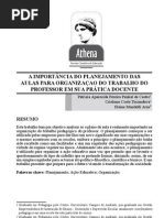 Necessidade de Planejar Aulas
