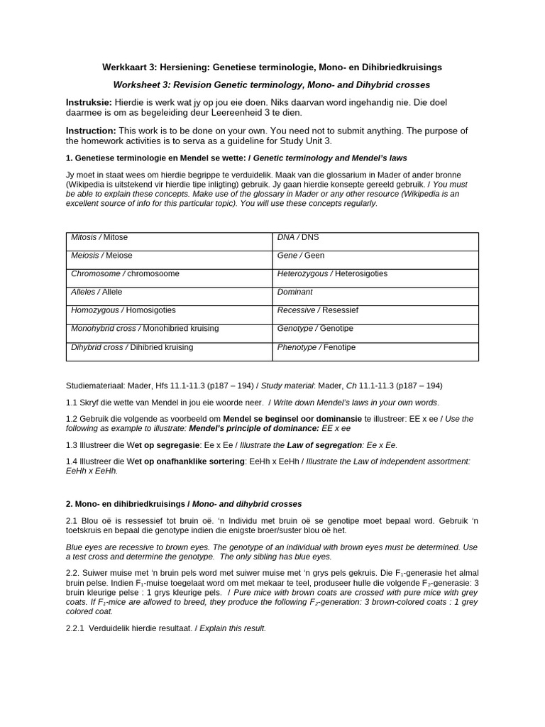 Worksheet+3+ +Werkkaart+3.1.PDF | PDF